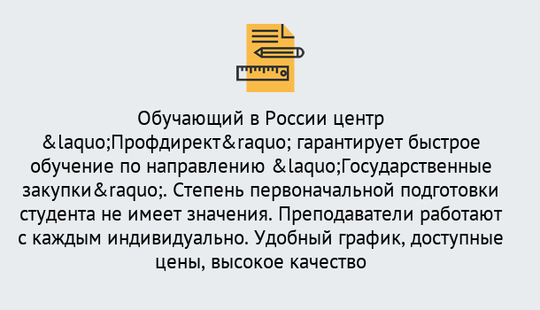 Почему нужно обратиться к нам? Беслан Курсы обучения по направлению Государственные закупки